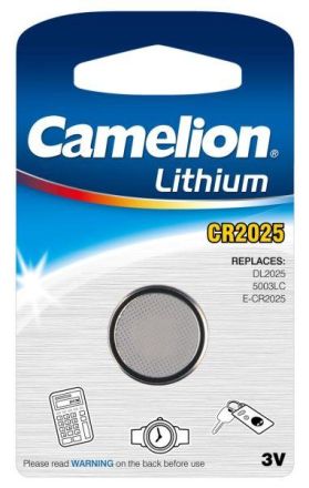Hückmann 136700 Camelion CR2025 Lithium 3V/150mAh lithium button cell