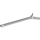 Pröpster 490 451 GFK D:32mm 800mm with corner mounting plate insulating crossbar