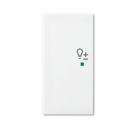 Busch-Jaeger 6234-21-914 Rocker switch, 2-way left, with symbol 'Dimmer' alpine white