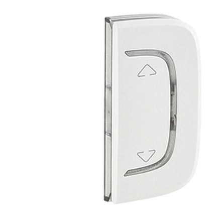 Legrand 755453 rocker Valena Allure MH 1M UP-DOWN UW, (cream white (electric white))