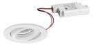 Brumberg 39378173 230V AC 7W 3000K structured LED recessed ceiling spotlight