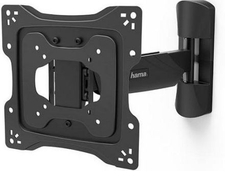 Hama 118076 'Professional', 122 cm (48'), 1 arm, black TV wall mount