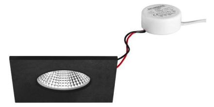 Brumberg 40481183 230V AC 7W 3000K structural LED recessed ceiling spotlight
