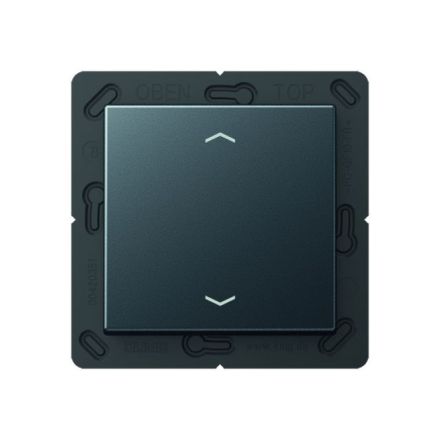 JUNG ENOA590PANM described EnOcean radio wall transmitter A | 2-way, arrows | matt anthracite