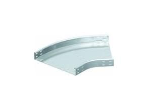 OBO Bettermann RBU 45 640VA4301 unperforated round bend, 7133235
