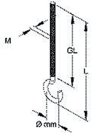 Niedax EB1 EB 1 earthing strap clamp
