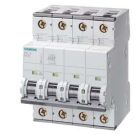 Siemens 5SY8610-7 miniature circuit breaker 25kA EN60947-2, 3P+N C10