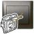 Legrand 771264 socket Galea dark bronze , (Bronze)