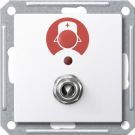 MERTEN MEG4847-0325 call button active white glossy