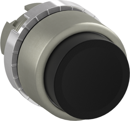 ABB Stotz-Kontakt 1SFA184010R9006 P9MPNNS high black metal push button