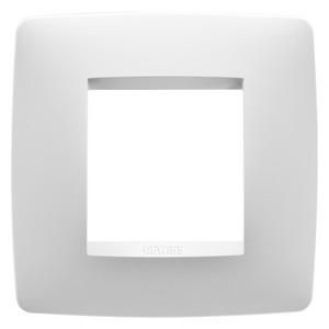 Gewiss GW16122TB ONE Inter 2M milk white cover frame