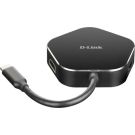 D-Link DUB-M420 USB-C 4-Port USB 3.0 Hub with HDMI and US Hub