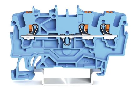 Wago 2201-1304 terminal block 0.25-2.5qmm 1 level 3kl bl