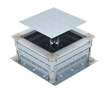 OBO Bettermann UZD165220/250-3 underfloor 410x367x165mm junction box, 7410052