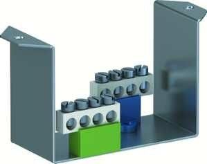 OBO Bettermann VHF-T2 with N and PE terminal block support, 6109854