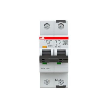ABB Stotz-Kontakt 2CDS381103R0104 S301P-C10NA C25kA 10A 1+NA circuit breaker