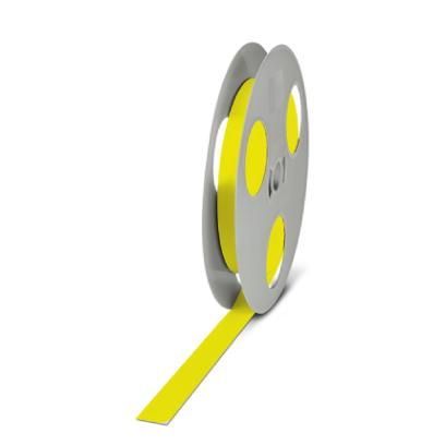 Phoenix Contact 0800335 WMS 25,4 (EX40) RL YE yellow unlabeled shrink tubing