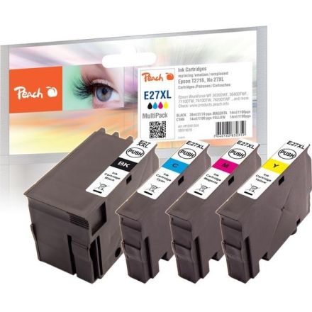 Peach PI200-354 Ink Economy Pack No. 27XL