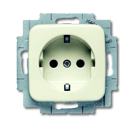Busch-Jaeger 20 EUCKS-212 SCHUKO® socket insert, with increased contact protection white