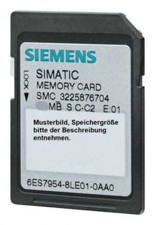 Siemens 6ES7954-8LC03-0AA0 SIMATIC S7 Micro S7-1x 00 3V memory card
