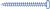 Reisser 009253S121-0350204-1 R2 plus chipboard screw, Pan Head, TX, full thread, 3.5 x 20, steel, galvanized, blue, 1x sliding, pack of 200