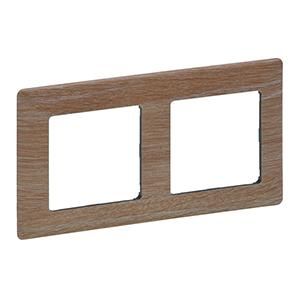 Legrand 754182 frame Valena Life 2-way light wood, (wood)