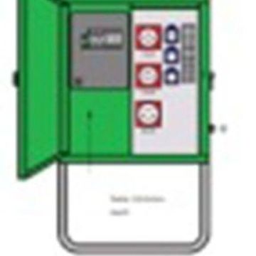Elektra Tailfingen V 40N/A/321-1-FS RAL 6018 distribution cabinet