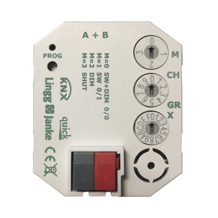 LINGG&JANKE Q77891 KNX button interface Quick UP | for 2-way rocker, system plug