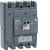 Hager HNJ251DR h3 x630 TM ADJ 4P4D 250A 40kA circuit breaker