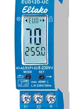 Eltako 21100905 Multi-dimmer switch EUD12D-UC 8..230V UC 0-400Watt