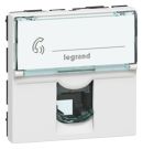 Legrand 078732 Telephone socket MOSAIC 1 for RJ12 2mod ws