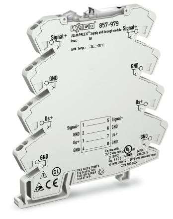Wago 857-979 feed-in and feed-through terminal