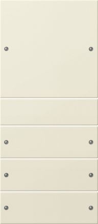 GIRA 218401 TS3 rocker set System 55 | 4-way (1+3) | cream white glossy