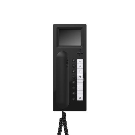 Siedle AHTV 870-0 SH/S Access house telephone video in black high gloss/black