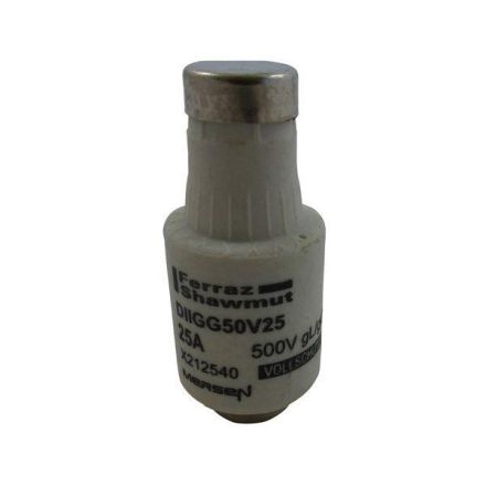 Mersen 00597.025700 597.0257 DII 25A 500V gG D-fuse link
