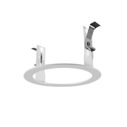 LTS 617139 Scene 6 1-flame round white recessed frame