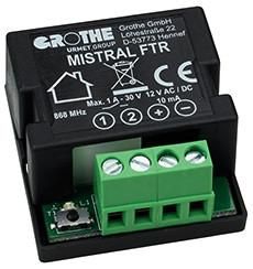 Grothe 43387 MISTRAL FTR RW:150m radio door opener relay