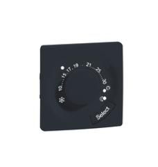 Legrand 864567 Cover Niloe Step Thermostat black, (anthracite)