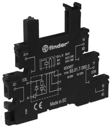 Finder 93.01.0.024.0 Relay socket