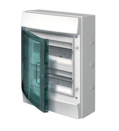 ABB Striebel & John M65W224TN3 circuit distributor, surface-mounted 2x12 space units, 1SLM006500S1214