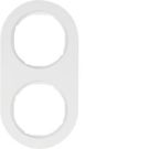 Berker 10122089 Frame polar white, glossy Series R.classic