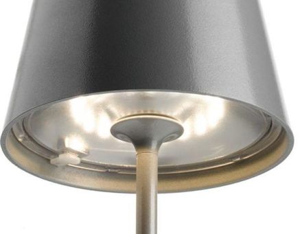Lcd 5099 LED table lamp silver 2.2W 3000K 154lm