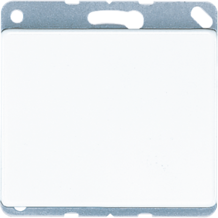 Jung SL561BSW blind cover (latched), painted aluminium, SL series, black