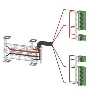 Siemens 3KC9834-2 power supply cable for 3KC8 2-pole for 400A