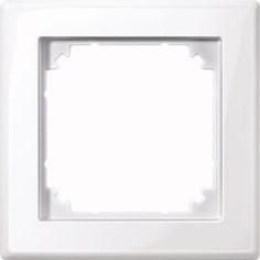 MERTEN 478125 frame 1-way active white glossy