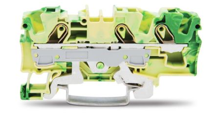 Wago 2006-1307 green-yellow 3 conductor protective conductor terminal