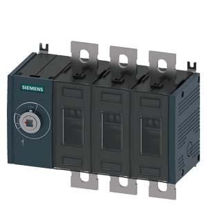Siemens 3KD3830-0PE10-0 load disconnector 3-pole 250A size. 3