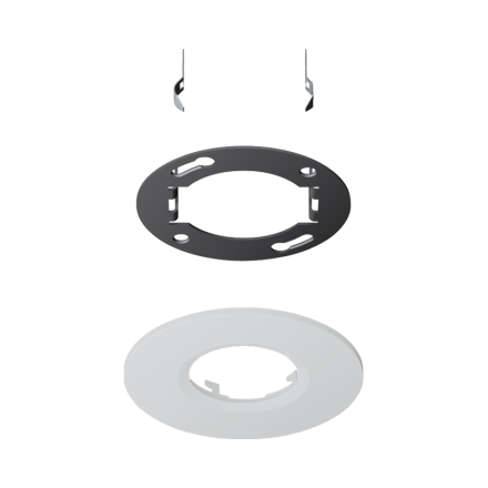 JUNG PMM-UP-SET-AL mounting set KNX presence detector mini | flush-mounted | aluminum