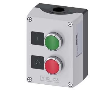 Siemens 3SU1852-0AB00-2AB1 Housing for control devices 22mm round metal