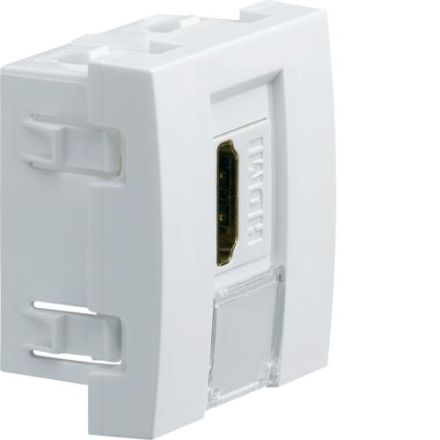 Hager WS263 HDMI connector patch/patch 45x45mm